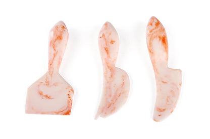 Pink Cheese Knife | Hand-Poured Resin | Cutlery