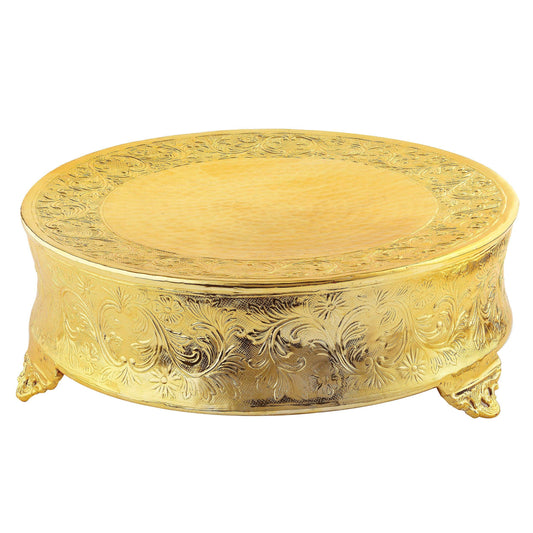 18" Round Ornate Plateau, GP