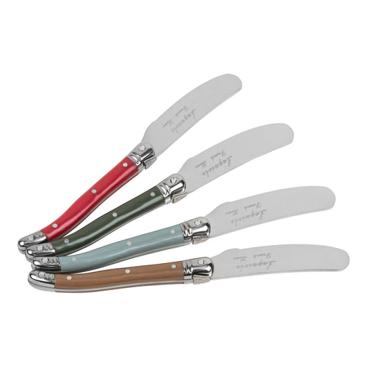 French Home 4 Piece Laguiole Spreader Set - Berry