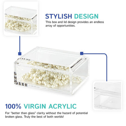 3X5 Rectangular Jewelry Box