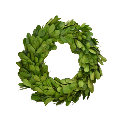 Preserved Boxwood Candle Ring or Wreath