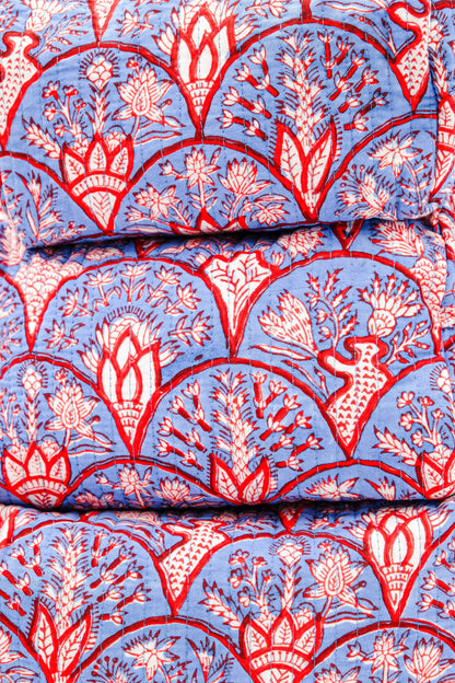 Blue Arch Toiletry Bag: Large