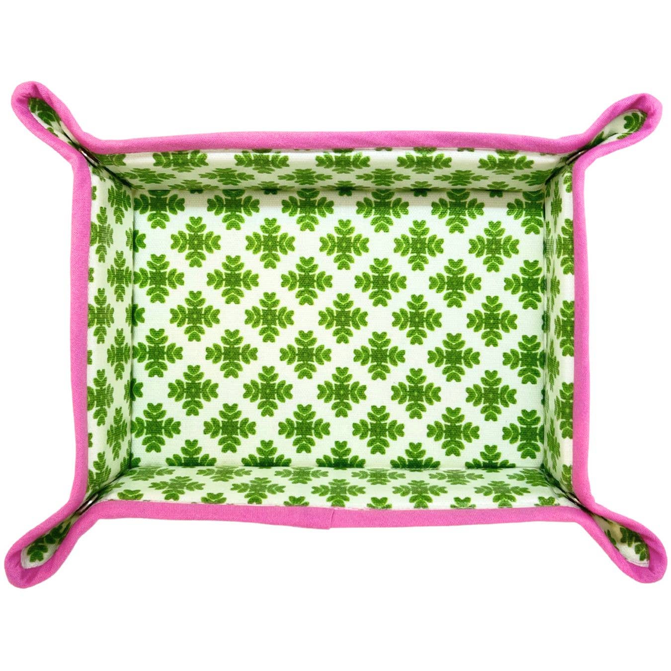 Brushstrokes Green Snap Tray: One Size