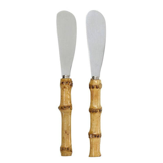 Bamboo Handle Spreaders - Set of 2