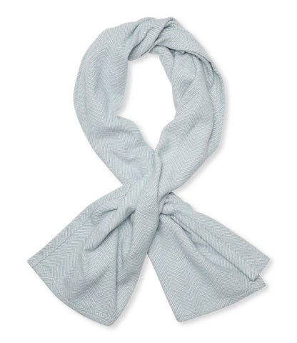 Bayside Herringbone Shawl - Fog