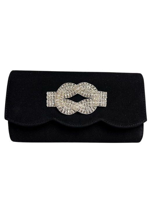 Black Scallop Avery with Charms: RS Knot