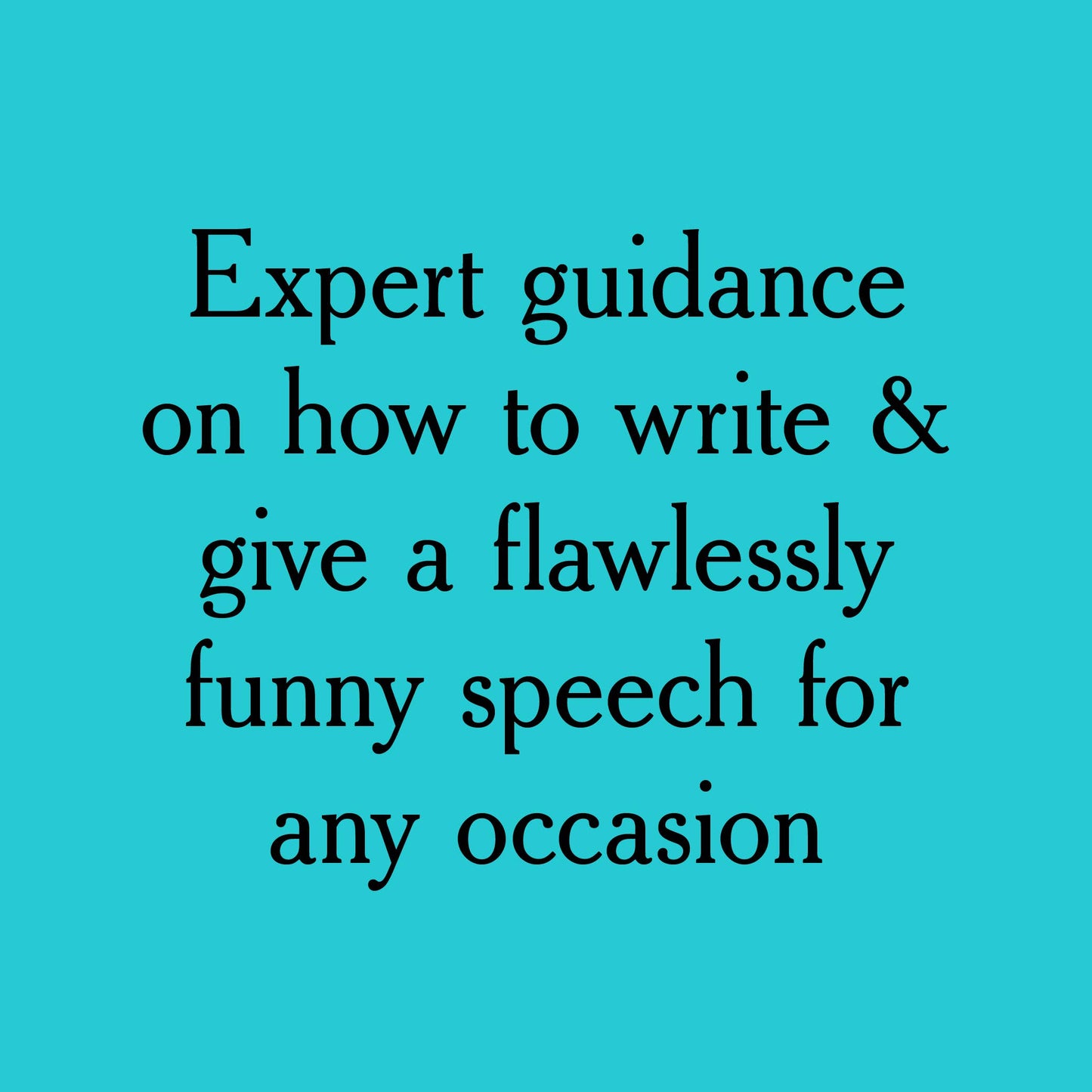 How to Write a Funny Speech . . .Book