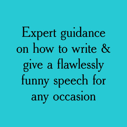 How to Write a Funny Speech . . .Book