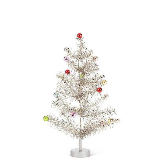 Tinsel & Balls Tree: Medium