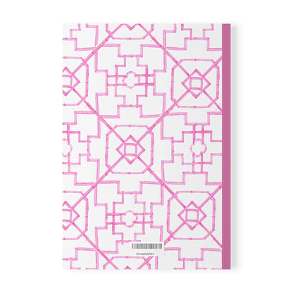 Chinoiserie Bamboo Softcover Notebook: Lined / A5