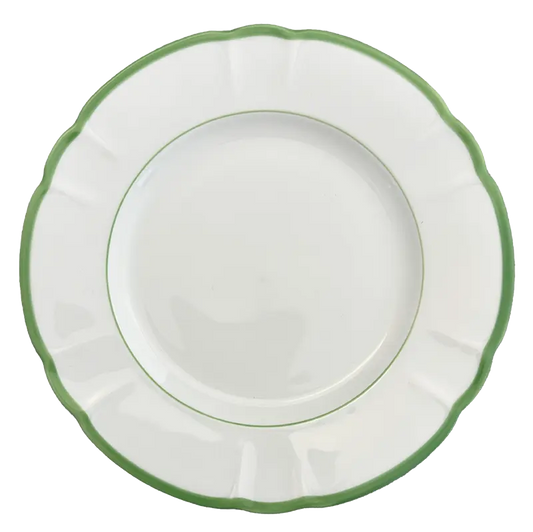 Colette Color Edge Verte Dinner Plate
