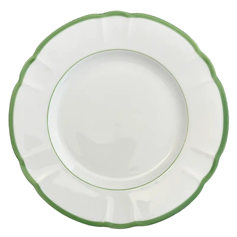 Colette Color Edge Verte Dinner Plate by Robert Haviland