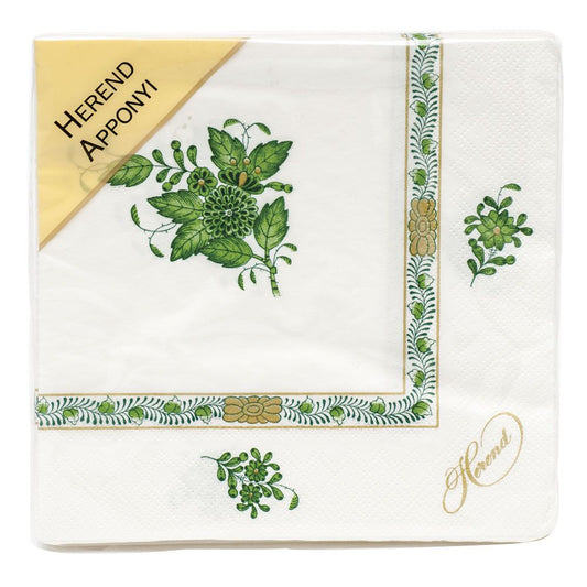 Herend Chinese Bouquet Green Napkins