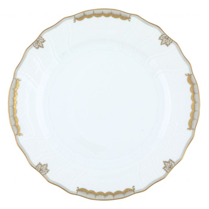 Herend Princess Victoria Grey Dinner Plate