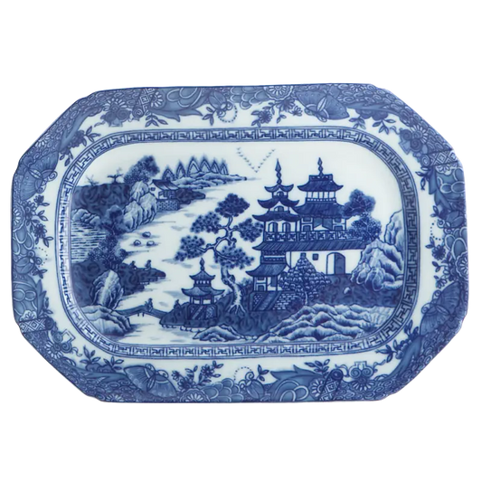 Mottahedeh Blue Canton Cookie Plate