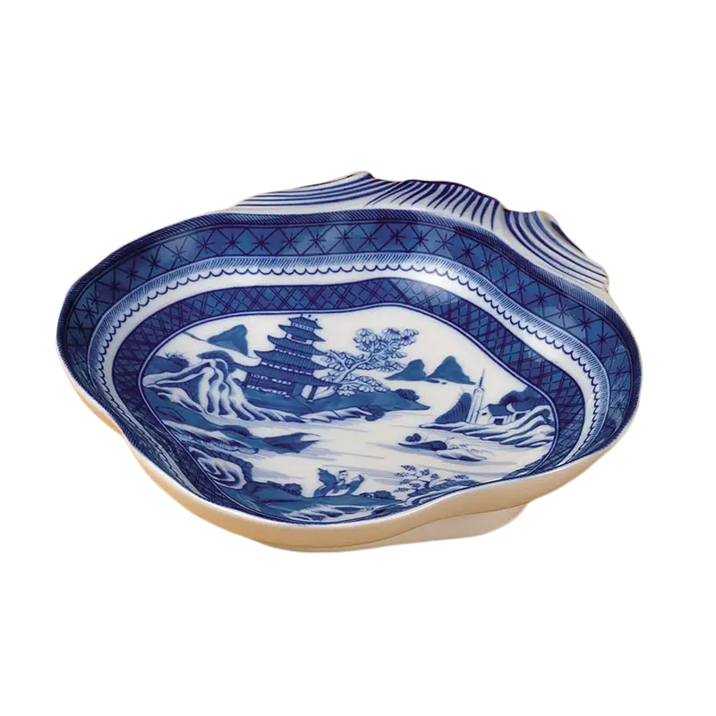 Mottahedeh Blue Canton Shell Dish