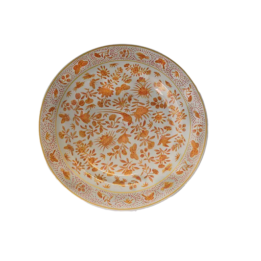 Mottahedeh Sacred Bird and Butterfly Service Plate
