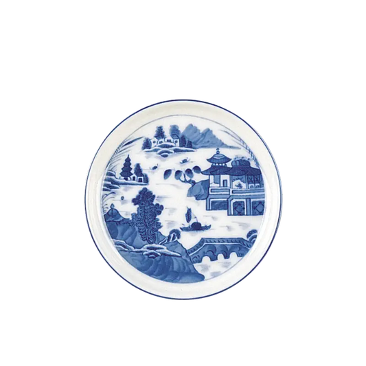 Mottahedeh Blue Canton Large Coaster