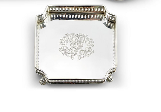 Galway Engraved Gallery Tray