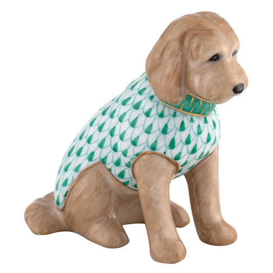 Herend Labradoodle Green