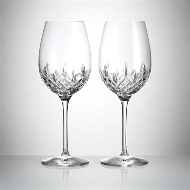 Waterford Lismore Essence Goblet Pair