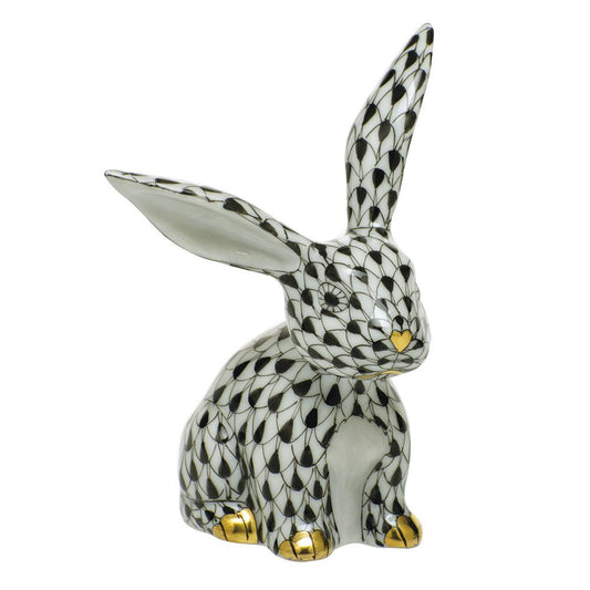 Herend Funny Bunny Black