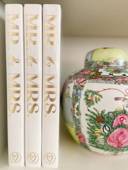 Mr. and Mrs. Blank Book