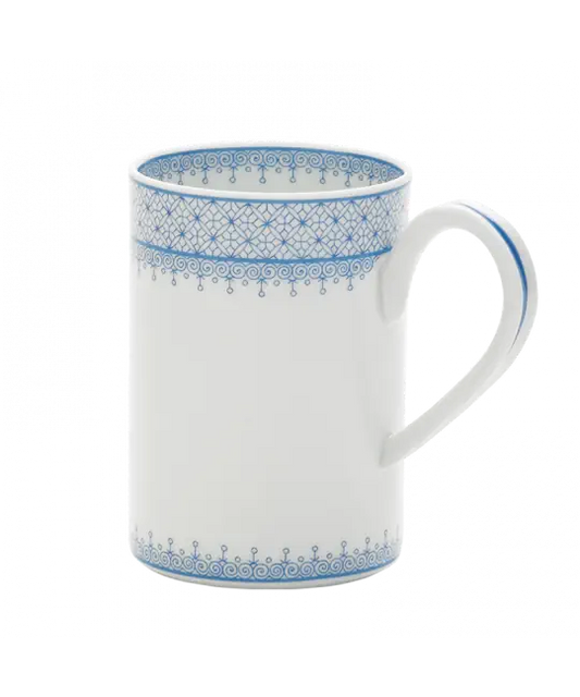 Mottahedeh Cornflower Blue Lace Mug