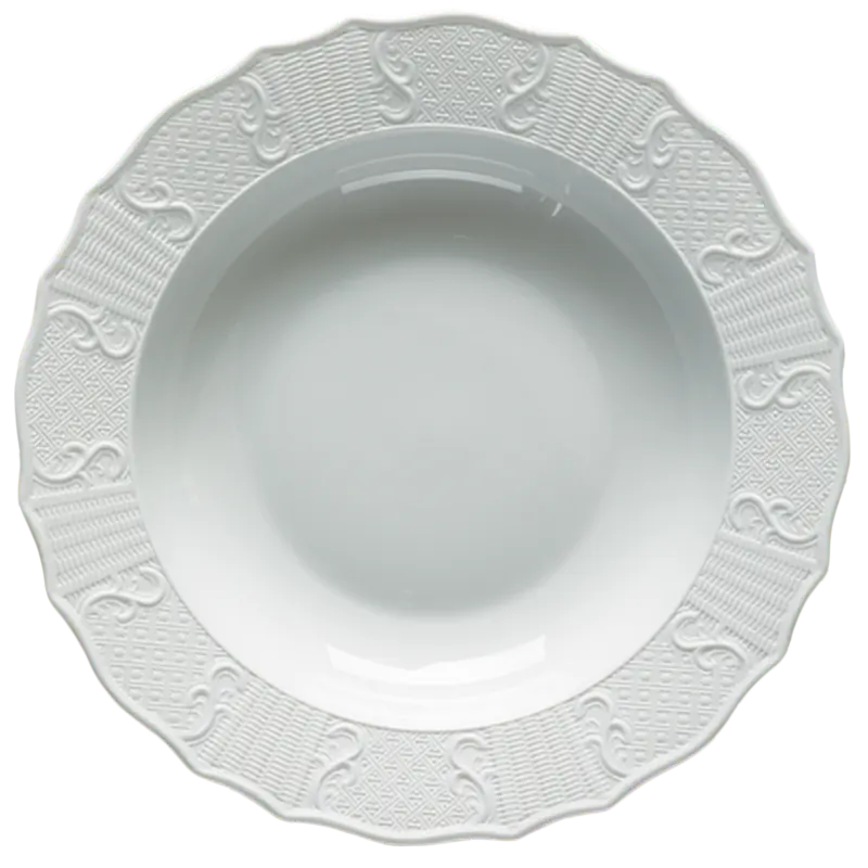 Mottahedeh Prosperity Rim Soup Plate