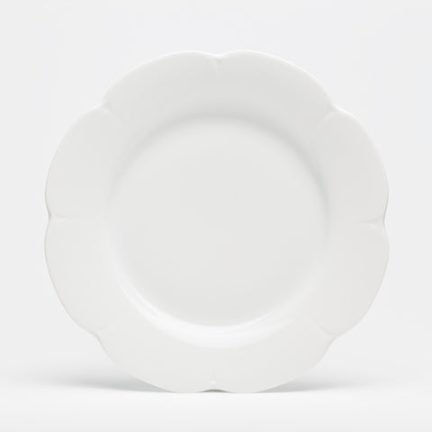 Royal Limoges Nymphea White Dinner Plate