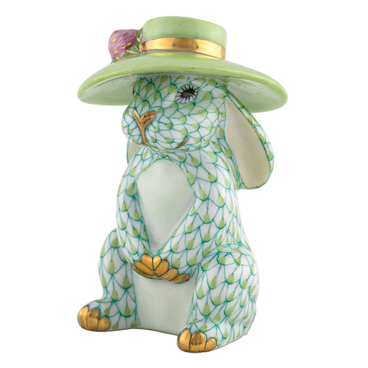 Herend Derby Bunny KeyLime