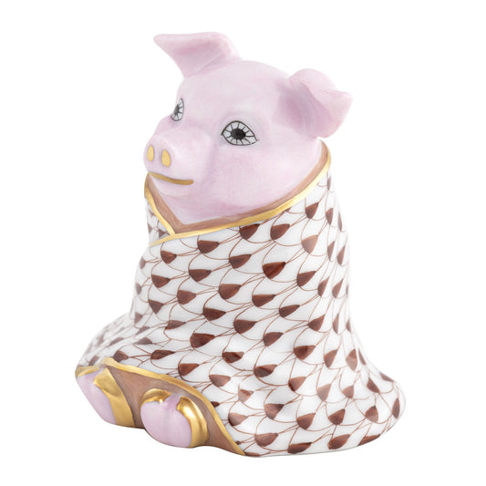 Herend Pig in a Blanket Chocolate