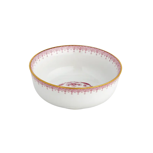 Mottahedeh Pink Lace Dessert Bowl