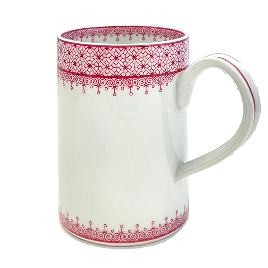 Mottahedeh Pink Lace Mug