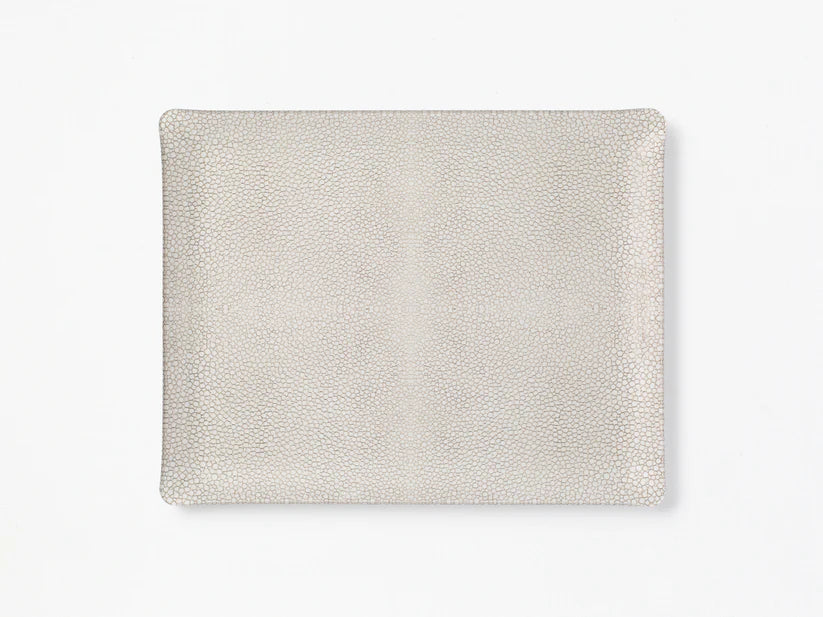 Hestia Shagreen Shell Acrylic Tray