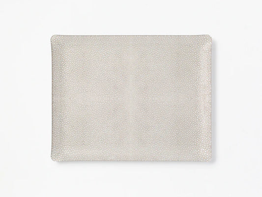 Hestia Shagreen Shell Acrylic Tray