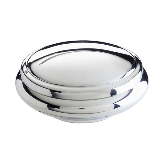 Pewter Queen Anne Jewel Box 3 inches