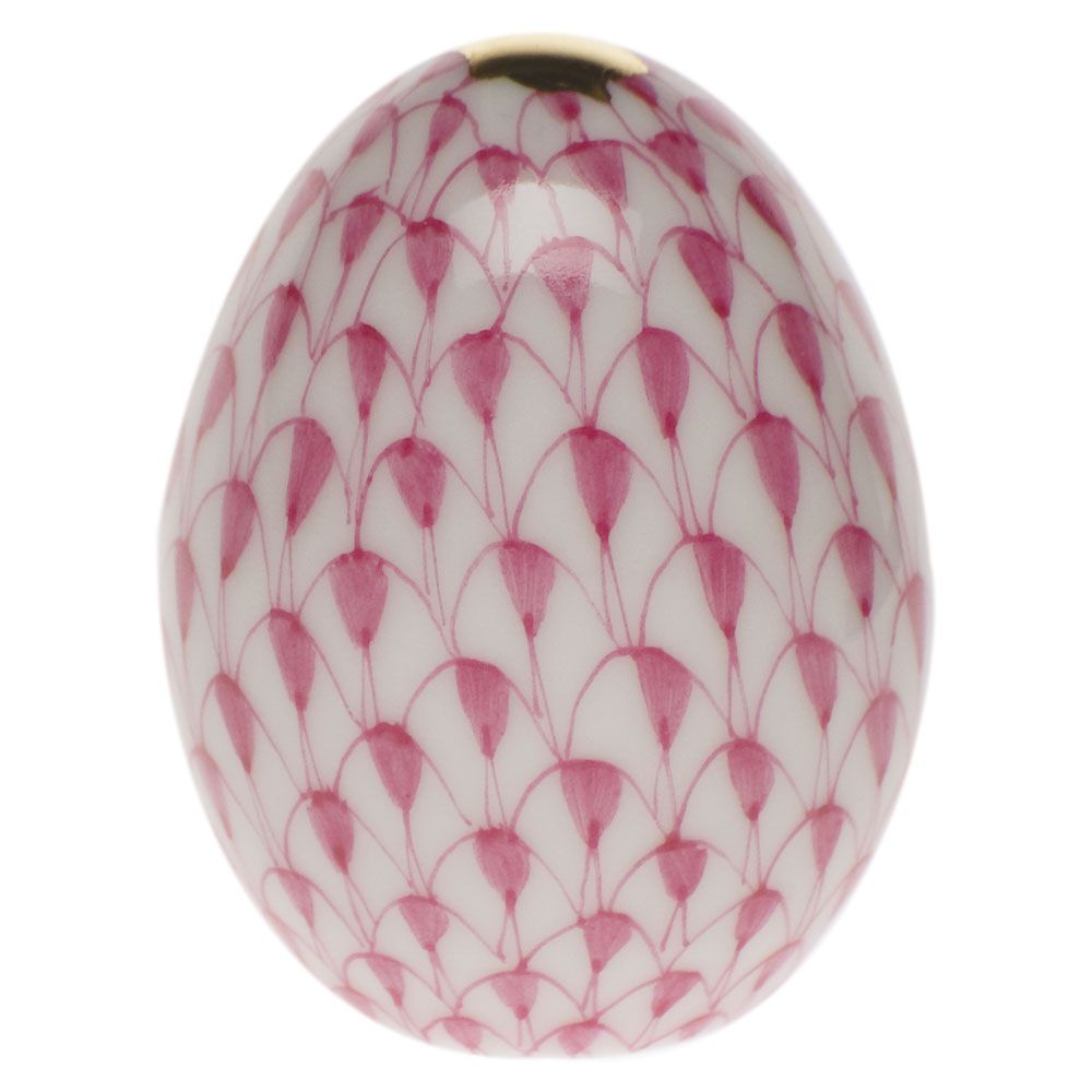 Herend Egg Small Raspberry