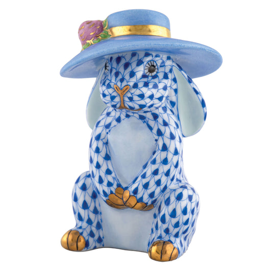 Herend Derby Bunny Sapphire