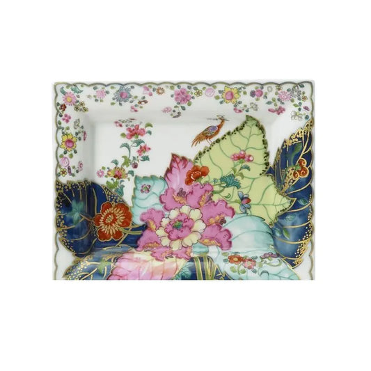 Mottahedeh Tobacco Leaf Rectangular Tray Large