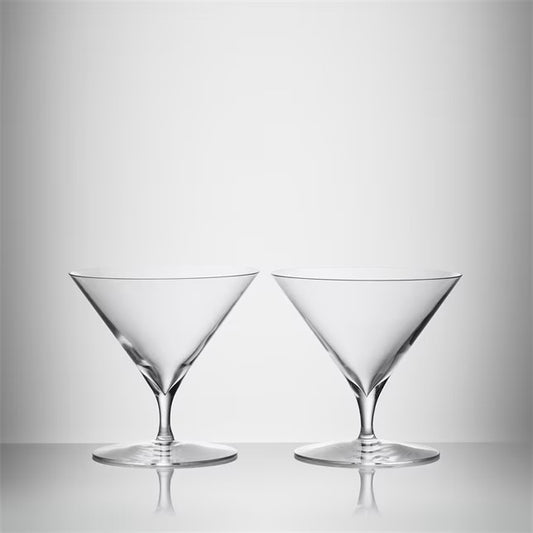 Waterford Elegance Martini Glasses-pair