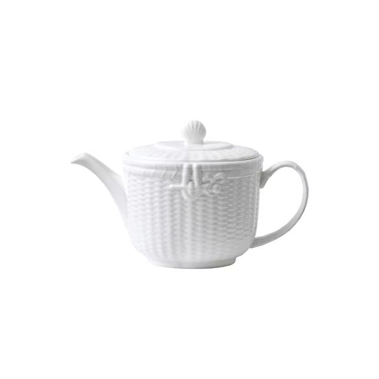 Wedgewood Nantucket Basketweave Teapot