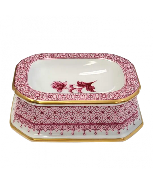 Mottahedeh Pink Lace Master Salt