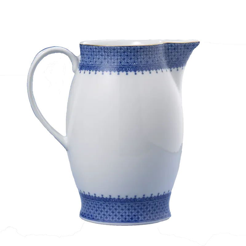 Mottahedeh Blue Lace Pitcher