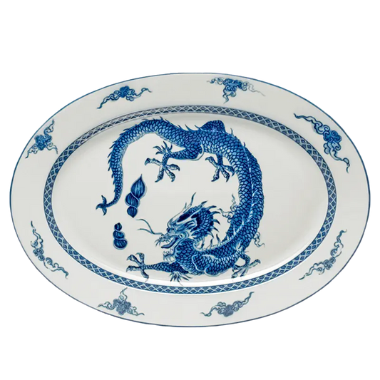 Mottahedeh Blue Dragon Platter