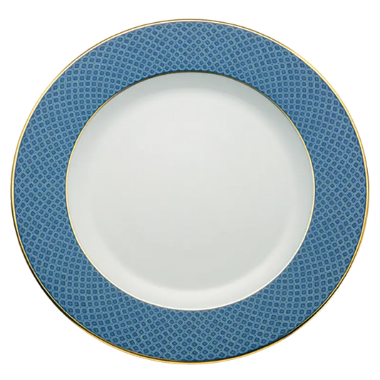Mottahedeh Indigo Wave Service Plate