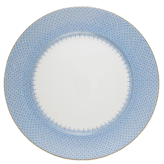 Mottahedeh Cornflower Blue Lace Service Plate