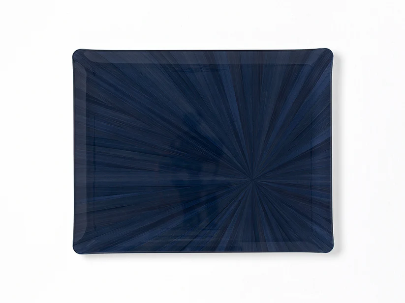 Hestia Navy Blue Acrylic Tray