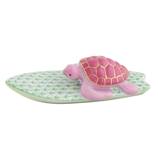 Herend Surfing Turtle