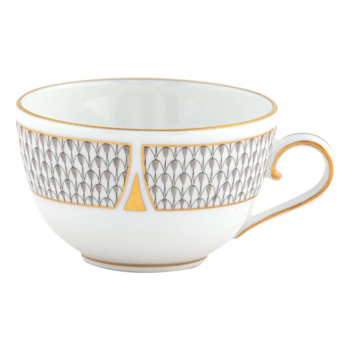 Herend Art Deco Gray Tea Cup